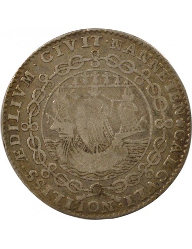 Claude de Cornulier Maire de Nantes Jeton Argent 1605
