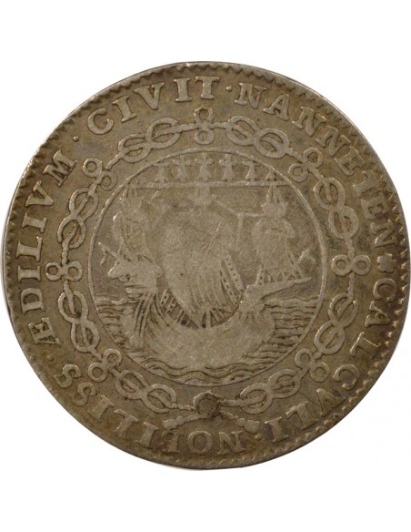Claude de Cornulier Maire de Nantes Jeton Argent 1605