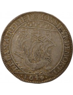 Yves de Monti Maire de Nantes Jeton Argent 1644 2