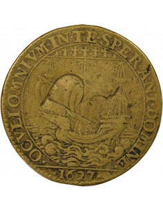 Jean de Harouys Maire de Nantes Jeton Laiton 1627 2