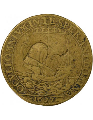 Jean de Harouys Maire de Nantes Jeton Laiton 1627