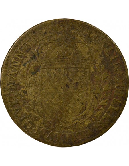 René Charette De La Bretonnière Fils Maire de Nantes Jeton Laiton 1637