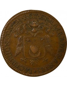 Jacques Fremon Maire de Nantes Jeton Cuivre 1680 2
