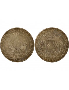 Louis de Harouys Maire de Nantes Jeton Argent 1625