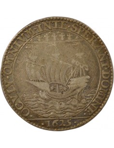 Louis de Harouys Maire de Nantes Jeton Argent 1625 2