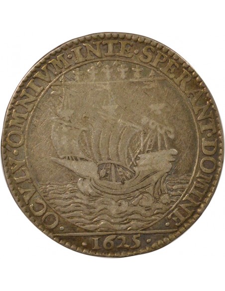 Louis de Harouys Maire de Nantes Jeton Argent 1625