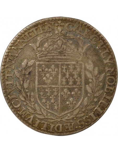 Louis de Harouys Maire de Nantes Jeton Argent 1625