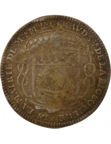 Mathurin Giraud Maire de Nantes Jeton Argent 1665