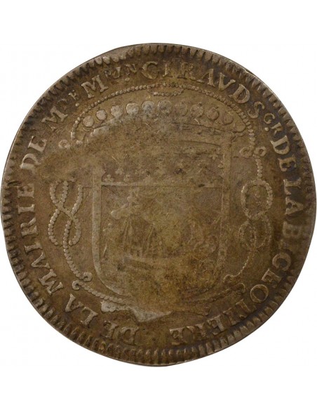 Mathurin Giraud Maire de Nantes Jeton Argent 1665