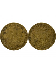 René Ménardeau Maire de Nantes Jeton Laiton 1628