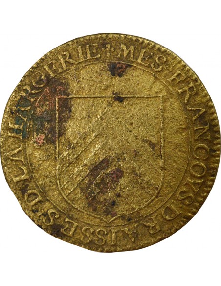 Noblesse Jeton Laiton XVIIe Siècle