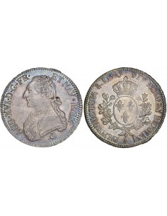 Louis XVI Aux Rameaux d'Olivier écu Argent 1790 A - Paris