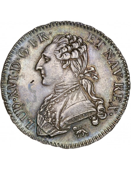 Louis XVI Aux Rameaux d'Olivier 1/2 écu Argent 1791 A - Paris