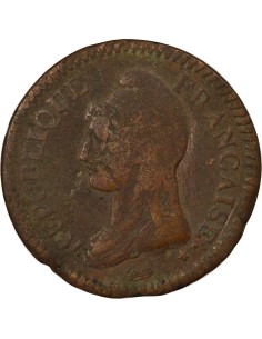 Dupré Grand Module 1 décime Cuivre An 5 A Paris 2