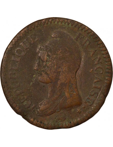 Dupré Grand Module 1 décime Cuivre An 5 A Paris