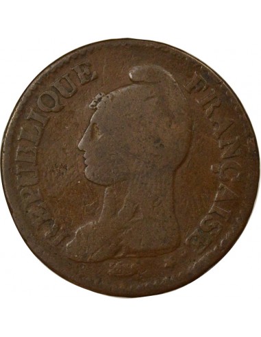 Dupré Grand Module 1 décime Cuivre An 5 A Paris