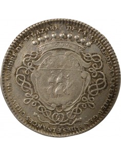 Gérard Mellier Maire de Nantes Jeton Argent 1721 2