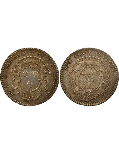 François Moricaud Maire de Nantes Jeton Argent 1738