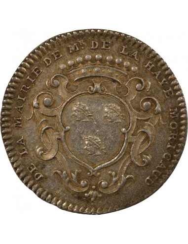 François Moricaud Maire de Nantes Jeton Argent 1738