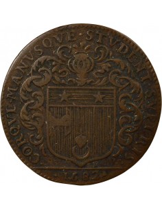 Louis Mesnard Maire de Nantes Jeton Cuivre 1682 2