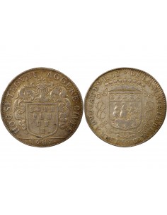 Guillaume de Lisle Maire de Nantes Jeton Argent 1687