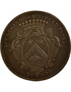 René Le Ray Maire de Nantes Jeton Argent 1730 2