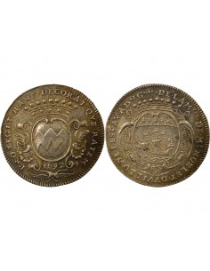 Pierre Noblet Maire de Nantes Jeton Argent 1692
