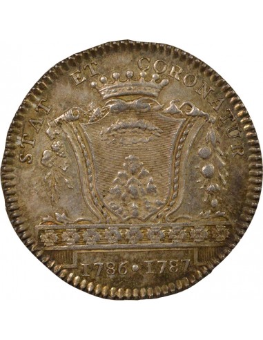 Georges Guérin de Beaumont Maire de Nantes Jeton Argent 1786-1787