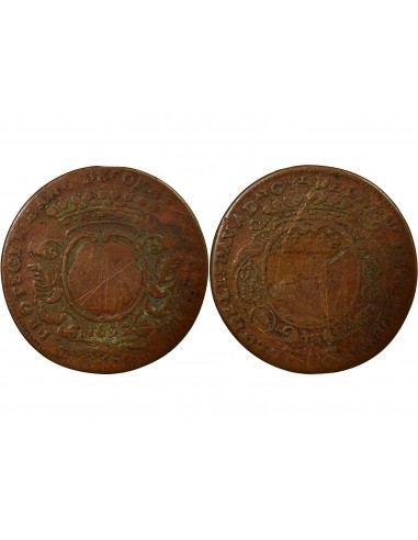 Pierre Noblet Maire de Nantes Jeton Cuivre 1692