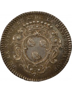 François Moricaud Maire de Nantes Jeton Argent 1738 2