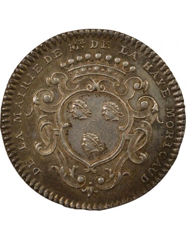 François Moricaud Maire de Nantes Jeton Argent 1738