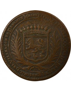 Louis Charette Maire de Nantes Jeton Cuivre 1675 2