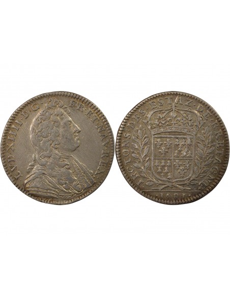 Louis XIV Etats de Bretagne Argent 1681