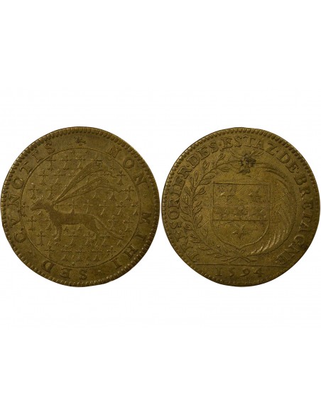 Jean Loriot Trésorier des Etats de Bretagne Laiton