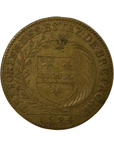 Jean Loriot Trésorier des Etats de Bretagne Laiton