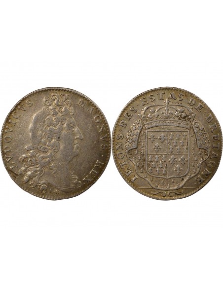 Louis XIV Etats de Bretagne Argent 1699