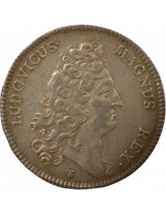 Louis XVIII Secrétaires du Roi Jeton Argent 2