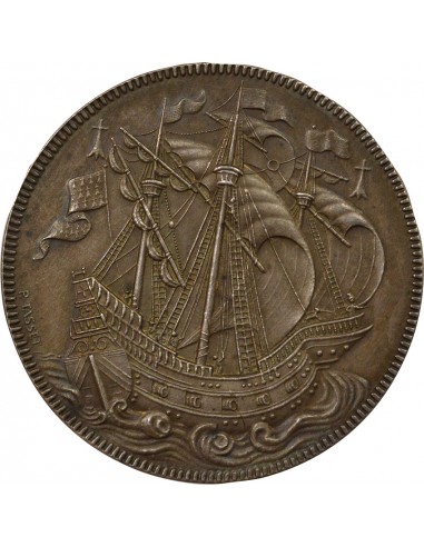 Société Archéologique de Nantes Jeton Argent 1883