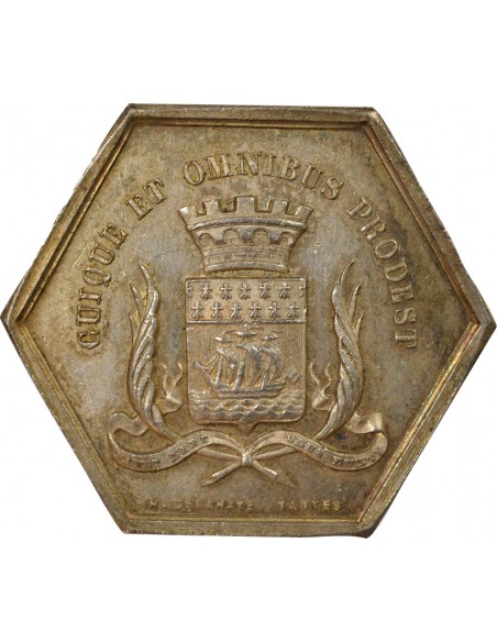 La Nantaise Jeton Argent Après 1849