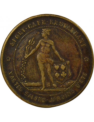 Publicitaire Jeton Argent 1890-1900