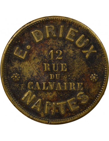 Publicitaire Jeton Argent 1890-1900