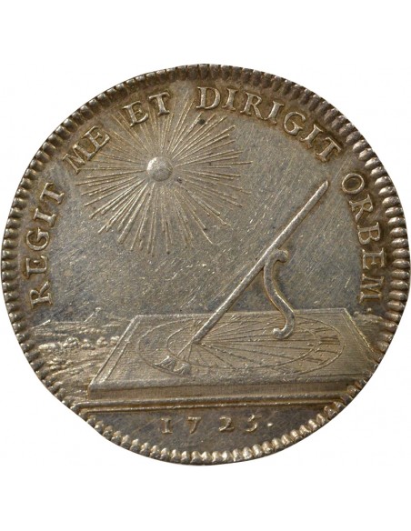 Majorité du Roi Jeton Argent 1725