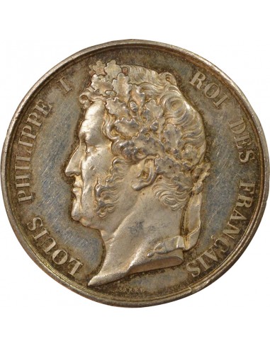 Louis-Philippe Ier Chambre de Commerce de Nantes Jeton Argent 1860-1879