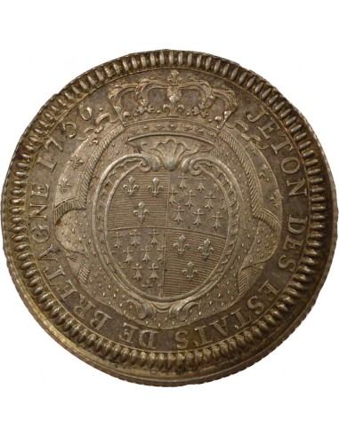 Louis XV Etats de Bretagne Argent A Paris