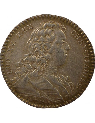 Reconsutrction de la ville de Rennes Argent 1728