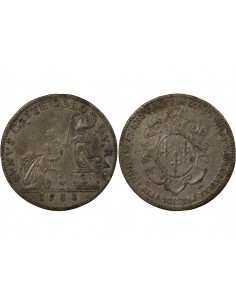 Nicolas Coustureau de la Jaille Président de la Chambre des Comptes de Bretagne Jeton Etain 1582