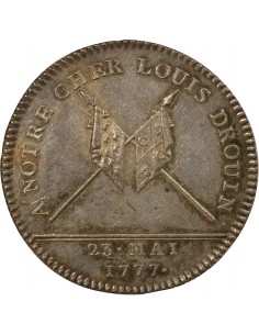 Louis Drouin Chambre de Commerce de Nantes Jeton Argent 1777 2