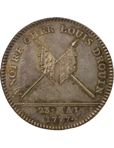 Louis Drouin Chambre de Commerce de Nantes Jeton Argent 1777