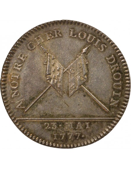 Louis Drouin Chambre de Commerce de Nantes Jeton Argent 1777