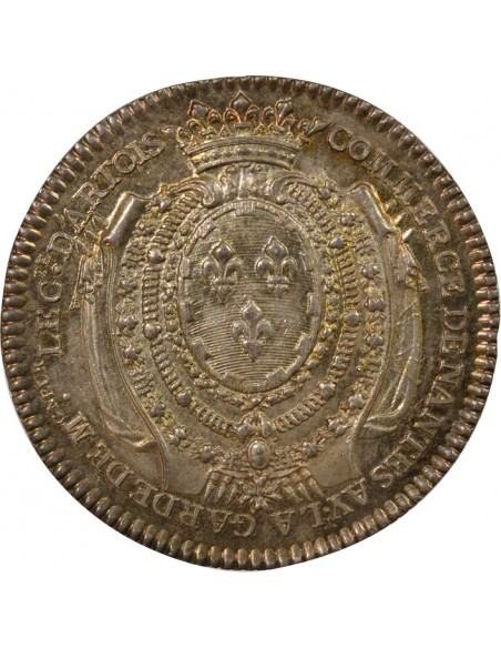 Louis Drouin Chambre de Commerce de Nantes Jeton Argent 1777